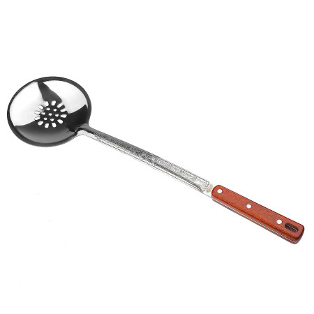 Skimmer stainless 46,5 cm with wooden handle в Новосибирске