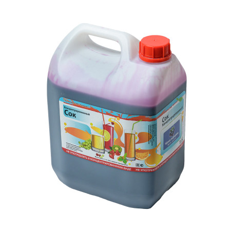 Concentrated juice "Blackcurrant" 5 kg в Новосибирске