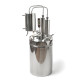 Double distillation apparatus 100/35/t with CLAMP 1,5 inches в Новосибирске