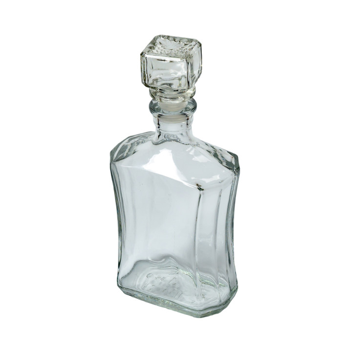 Bottle (shtof) "Antena" of 0,5 liters with a stopper в Новосибирске