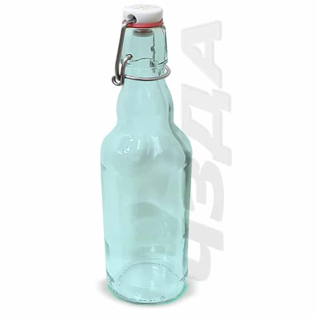 Бутылка стеклянная с бугельной пробкой 0,5 литра в Новосибирске