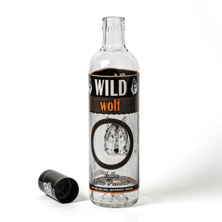 Souvenir bottle "Wolf" 0.5 liter в Новосибирске
